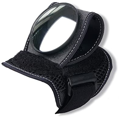Facynde Fahrrad Rückspiegel - Armband Rückspiegel,Drehbarer und Verstellbarer Weitwinkel-Fahrrad-Handgelenk-Sicherheits-Rückspiegel für Männer und Frauen, Radfahrer, Fahrradfahren