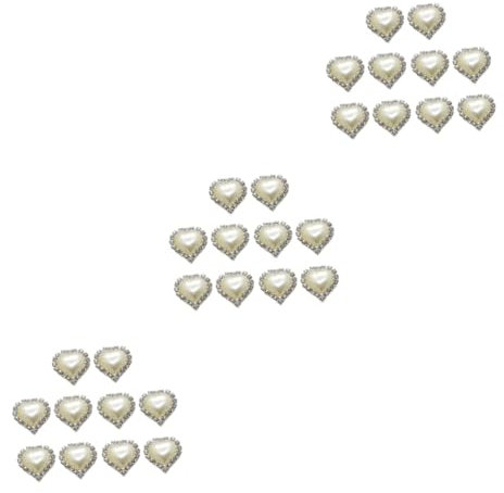 STOBOK 3 Sets Metall-haarschmuck in Blumenform Und Diamantschnalle Für Frauen 10 Stück * 3