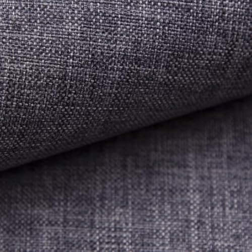 TAPHICEROS Leinenstoff, Dunkelgrau 250cm x 148cm, Dekostoff Polsterstoff Meterware Leinen Leinwandstoff Stoff Strukturstoff für Möbelstoff Vorhangstoff Sofa Stuhl DIY Kissen Tischdecken