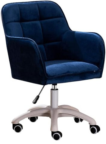 sjdoPulse Drehstuhl, Höhenverstellbar, Bürostuhl, Modern, Executive, 360 Grad Drehbar, Mit Rückenlehne, Gepolsterter Samt-Drehstuhl Für Arbeitszimmer
