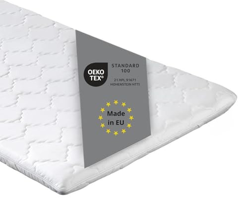 liebling Visco Topper 180x220cm, viscoelastischer Matratzentopper mit Memory Foam Effekt, Viscoschaum, Matratzenauflage 180x220, Made in EU, Oekotex 100