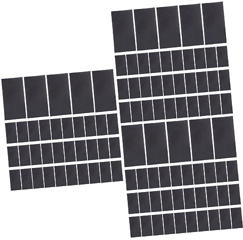SHINEOFI 3 Ensembles Bijoux Barres Antioxydantes Nettoyeur Sacs À Bijoux Anti-ternissement Vernis À l'or Cellophane Trousse Afficher Rester Extensible Argenterie Blitz Black 45 Pièces * 3