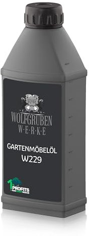 Gartenmöbelöl Möbelöl Terrassenöl Natur Leinöl Holzöl Holzpflege Holzschutz - 1L