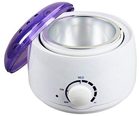 Binnan Scalda Cera Professionali Elettrico Scaldacera 100w per Varie Cere Temperatura Controllabile Bianco