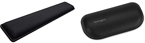 HyperX HX-WR Wrist Rest Pad, Schwarz & Kensington K52802WW ErgoSoft Handgelenkauflage (für Standardmäuse, Kompatibel mit Laser- und Optischer Maus (152 x 72,9 x 18 mm) schwarz