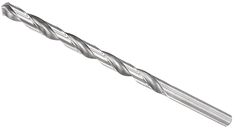 CoCud Extra Lange Spiralbohrer 12.5mm x 250mm Schnellarbeitsstahl | Gerade Schaft Spiralbohrer Bit - (Anwendung: für Metall Holzarbeiten Plastik Aluminium)