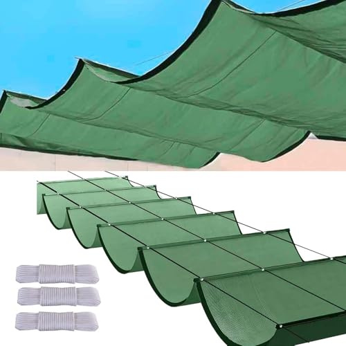 YSZBD Einziehbare Welle Sonnensegel Wasserdicht Sonnensegel Einziehbar TerrassenüBerdachung Sonnenschutz Pergola Dach Pergola Markise(#8,1.2x9M)