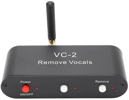 Tangxi VC 2 Karaoke Vocal Remover, AI Intelligent Real Time Voice Canceller Device with Bluetooth 5.0 and 3.5mm AUX Input Output, for Speakers and Karaoke Machines