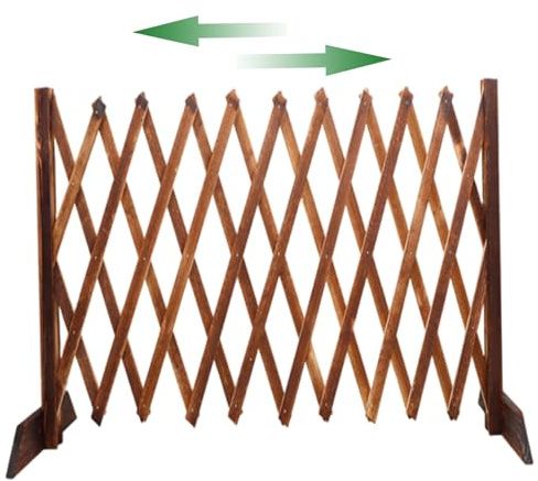 Bordo per recinzione da giardino bordura per giardino a lunghezza variabile facile installazione recinzione in legno per aiuole patio e paesaggio 14x47 pollici