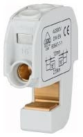 Eaton 184515 Anschlussklemme isoliert (Fingersicher) für Flachkupfer 3-10mm, Abgang 2x 16mm²