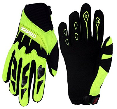 Gtopart 50g Guantes de Ciclismo Niños para Motociclista Bici Bicicleta Verano (Verde, XXS)