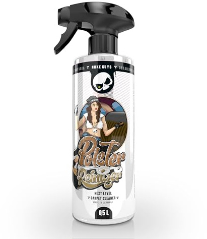 Nuke Guys Auto Polsterreiniger/Lederreiniger 500 ml - ideal zur Reinigung von Autositze, Stoffbezüge, Leder, und Fußmatten - Reinigt und pflegt den Auto Innenraum - Schaum