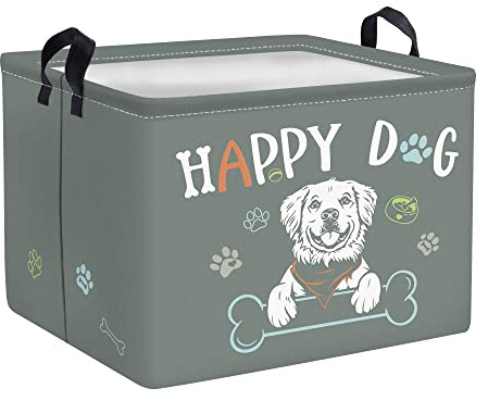 Clastyle 36L Kids Laundry Basket Pet Dog Clothes Toys Storage Box