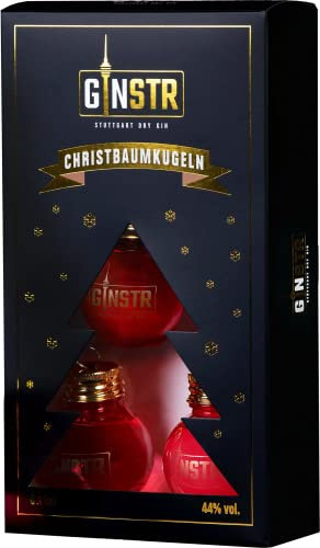 GINSTR CHRISTBAUMKUGELN (MIT GIN GEFÜLLT 5 x 5cl)