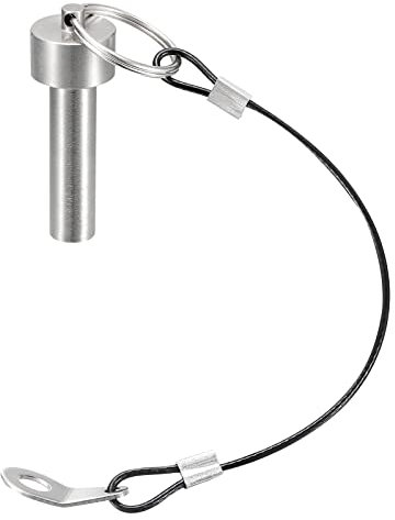 QUARKZMAN Sfera Bloccaggio Perni, 304 Acciaio Inossidabile Magnete Magnetico Tipo Rapido Rilascio Perno con Pressione cerchio e 14cm Corda (10mm-35mm)