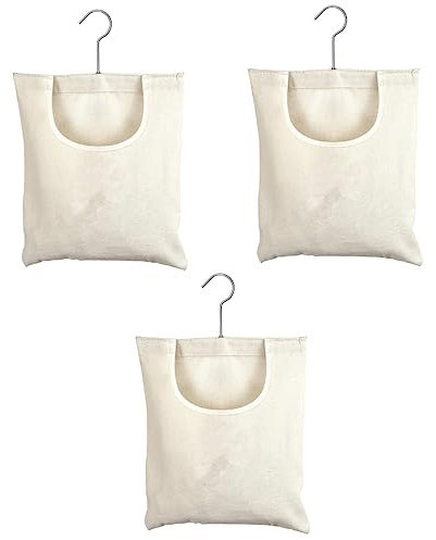 STOBOK 3 Pezzi Borsa Portaoggetti Per Mollette Da Bucato Con Gancio Per Casa Borsa Portaoggetti Con Clip Color Cachi Per Bagno E Cucina