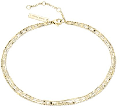 LIEBESKIND BERLIN Damen Fußkette – Modische Edelstahl-Fußkettchen in verschiedenen Designs und Farben – Fußschmuck perfekt für den Sommer & Alltag