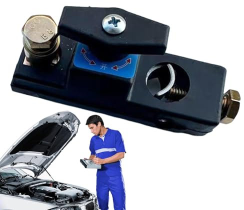 Desconectador De Bateria 12V 24V Cortacorrientes Bateria, Auto Coche Interruptor De Batería Terminal,uni versal Desconector Borne Bateria Cortacorrientes Borne Coche Para Automóvil, Caravana, Camión