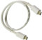 Lite-am 0.5m Type C to Type-C Fast Charging White Cable Charge & Data Sync Short Lead For OnePlus Buds 3 Wireless Earbuds