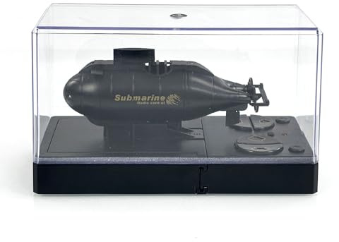 wheelfun RC RTR Mini U-Boot Doppelpropeller Drahtloses Boot Fernbedienung Spielzeug für Kinder