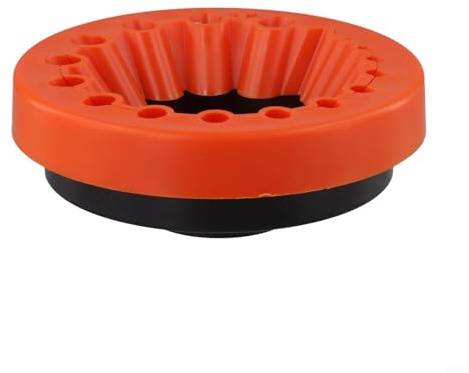 Niceminiwall Multipurpose Portable Drill Bit Sharpener Tool with Stand, ABS and Steel Construction for for Professional or DIY Use, Compatible with Multiple Specifications for(Orange)