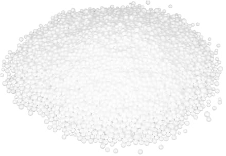 SUPVOX Bolitas de Espuma de Poliestireno Blancas 3-5 MM 300 G para Relleno de Sillones Cojines y Manualidades Cuentas Ligeras para Repuesto y Relleno de Almohadas y Juguetes