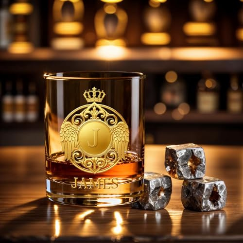 Verre À Whisky Personnalisé Avec Prénom Ou Texte Gravé, Personnalisable Verre À Rhum Anniversaire, Saint Valentin Cadeaux, Idee Cadeau Homme Pour Pompier, Grand Pere, Papa, Papi