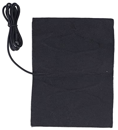 ZAICOLER Almohadilla Calefactora Eléctrica USB de Fibra de Carbono, Almohadilla Calefactora USB de Cintura de Calor Rápido para Cuello y Espalda para Viajeros