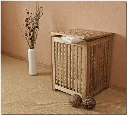 Wäschetruhe, Walnussholz