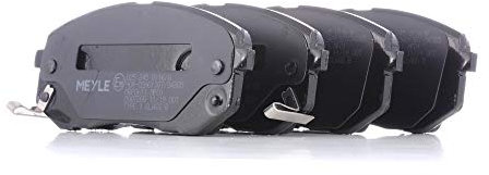 Meyle 025 245 0116/W Kit pastiglie freno, Freno a disco