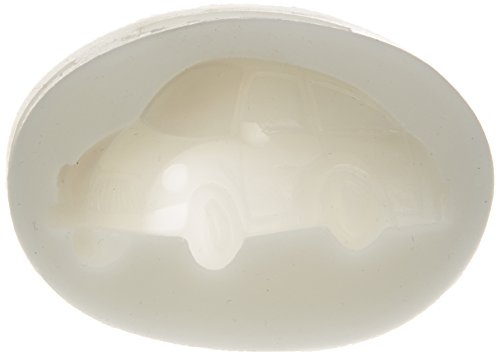 Silikomart | Moule en Silicone pour Pâte à Sucre CAR, 10 x 10 x 10 mm | Décorations Gâteau, Thème Prince