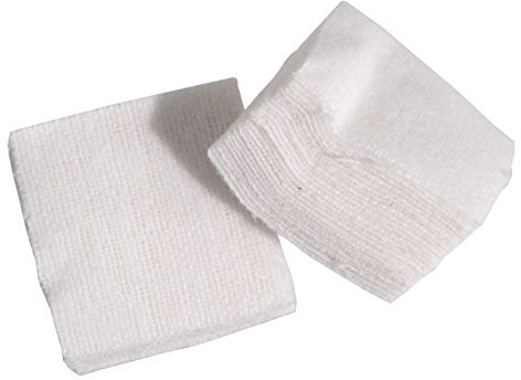 Reinigungspads Reinigungspatches Laufreiniger Waffenpflege hochwertige Baumwolle 40x40 mm - 50 Stück