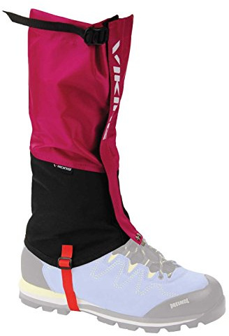 VIKING Gamaschen Damen und Herren wasserdicht Schneeschutz Regenschutz hoch - ideal für Outdoor und Trekking, sehr robust - 3723, 46 Rosa, S