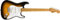 Squier by Fender Classic Vibe '50s Stratocaster®, Vintage inspirierte E-Gitarre mit kraftvollem Sound, Perfekt für Rock, Blues und Pop, Hochwertige Verarbeitung, 2 Colour Sunburst