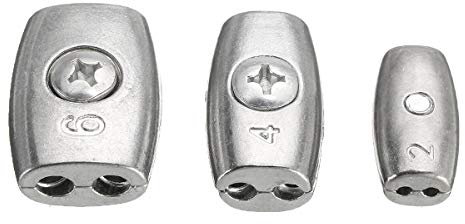 Serre-câble Fil câble métallique Grip Serre-câble Chandlery Applications 2/4/6 mm