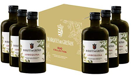 Marqués de Griñón Aceite De Oliva Virgen Extra Arbequina Pack de 6 botellas x 500 ml
