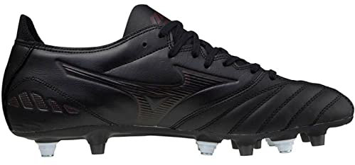 Mizuno Herren Morelia Neo III Pro Mix Fußballschuh, Black/Tawny Port/Black, 40 EU