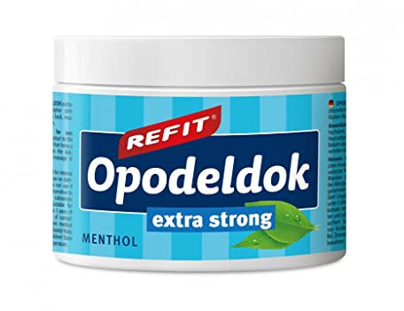 REFIT® Opodeldok Extra Stark XXL 500 ml - Extra Schmerzgel - Bewährte Kräuter & erfrischendes Menthol - Lavendel- & Rosmarinextrakte - für Rücken, Muskeln & Gelenke