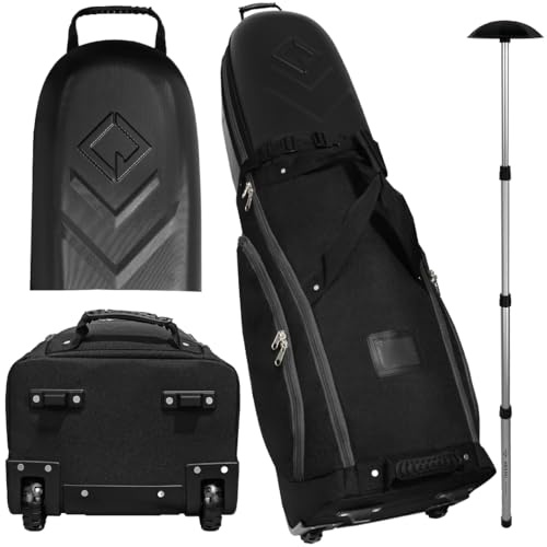 CaddyDaddy Enforcer Golf Travel Bag Crush Resistant Hard Top Protection