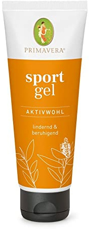PRIMAVERA Aktivwohl Sport Gel 3 x 75 ml – Lockerung beanspruchter Bänder und Sehnen nach Überanstrengung, Fehlbelastung - Aromatherapie – beruhigt, entspannt die Haut – vegan