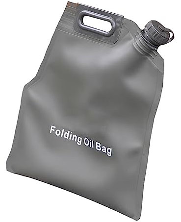 Benzinkanister Tragbarer Faltbarer Ölbeutel, Benzinbehälter for Motorräder, TPU-Dieseltank for den Außenbereich, mit abnehmbarem Ölrohr (Size : 30L/7 Gallon)