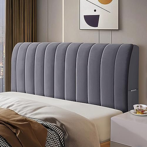 RTYHN Bett Kopfteil Bezug Kopfteilbezug für Bett Stretch Bett Kopfteil Husse, Dehnbare Saubdichte Schutzhülle Kopfteil Hussen für Schlafzimmer Bettkopfteil Hussen Abdeckung Cover