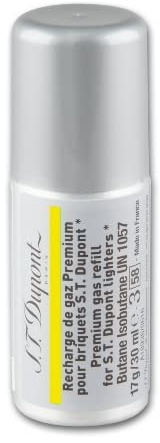 Feuerzeuggas Original Dupont gelb zum Nachfüllen in Gastanks 30 ml