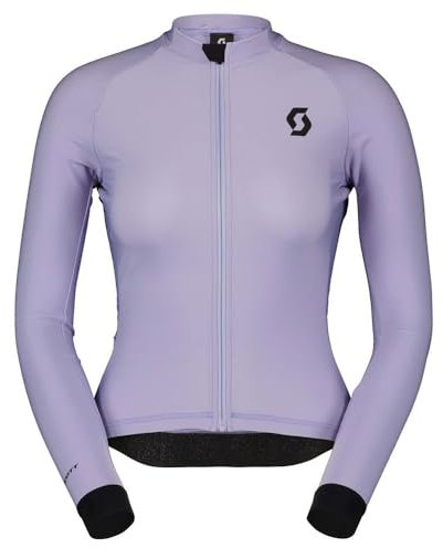 Scott RC Pro Warm Damen Winter Fahrrad Trikot lang lila 2024: Größe: S (36/38)