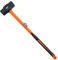 WEDO 5,4 kg Vorschlaghammer mit Fiberglas-Griff, Schlägerhammer, Bohrhammer, Risshammer, Hammer, Hartstahlhammer, Länge 894 mm, stoßfest, WD678-12-EU