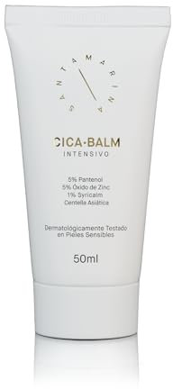 Santamarina Cosmetics Bálsamo Reparador Intensivo Multiusos CICA BALM - Calma y Repara - Crema Corporal Reduce la Aparición de Costras y Acelera la Cicatricación - Apto Niños y Adultos - 50 ml