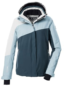 Killtec Damen Ksw 26 Wmn Ski Jckt Skijacke/Funktionsjacke mit abzippbarer Kapuze und Schneefang