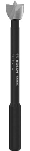 Bosch 1 punta Forstner Expert Wood (per legno tenero, legno duro, diametro 10,00 mm, accessorio professionale, trapano, cacciavite)