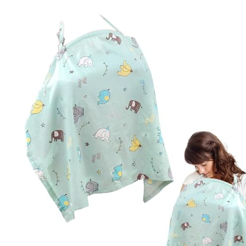 Coperture per l'allattamento al seno per le donne, allattamento al seno - Copertura per l'allattamento al seno in cotone,Grembiule da decolleté, forniture per l'allattamento al seno, baldacchino per