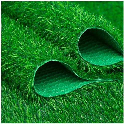 Fausse Herbe Balcon, Tapis Type Gazon Artificiel,Gazon Synthétique Exterieur, Tapis Gazon Intérieur Extérieur, 25mm, Faux Gazon Pour Décoration Et Revêtement De Sol(Size:150 x 1500 cm,Color:vert)